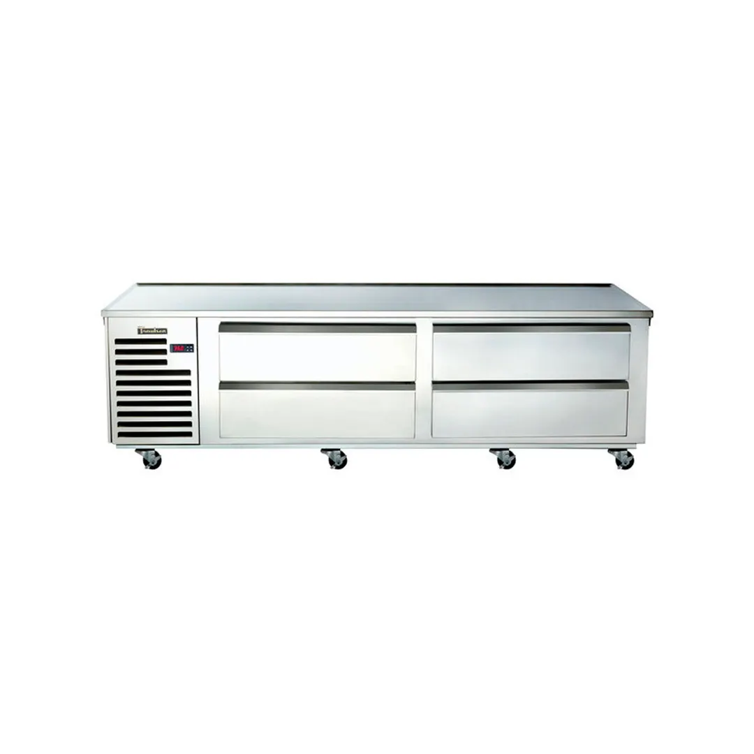 Traulsen TE084LT 84" 4 Drawers Spec-Line Freezer Chef Bases w/ Marine Edge