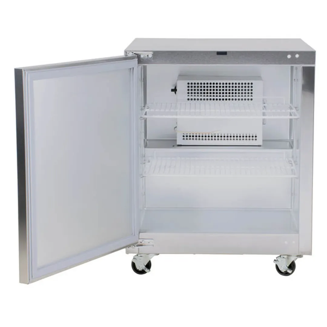 Traulsen UHT27-L-SB 27" 1-Door Undercounter Refrigerator, Stainless Steel, Front Breathing, 7.3 cu. ft.