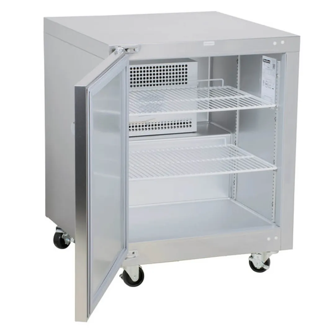 Traulsen UHT27-L 27" 1-Door Undercounter Refrigerator, Stainless Steel, Front Breathing, 7.3 cu. ft.