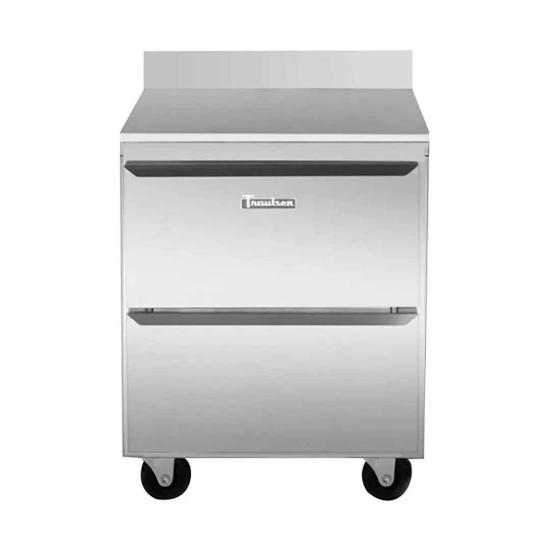 Traulsen UHT32-D-SB 32" 1-Section Undercounter Refrigerator w/ 2 Drawers, 8 cu. ft.