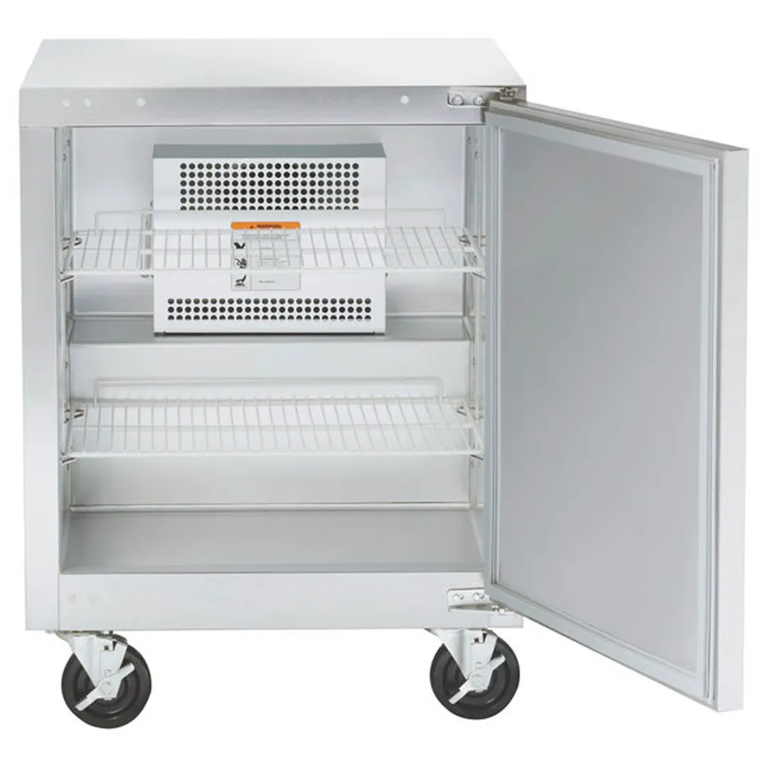 Traulsen UHT32-R-SB 32" 1-Door Undercounter Refrigerator, Stainless Steel, Front Breathing, 8.6 cu. ft.