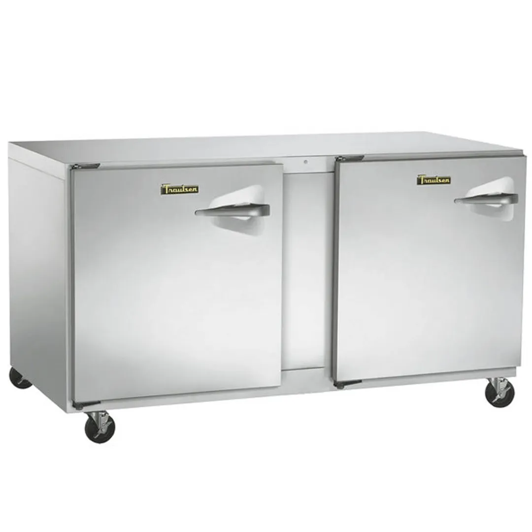 Traulsen UHT48-LL-SB 48" 2-Door Undercounter Refrigerator, Stainless Steel, Front Breathing, 13.5 cu. ft.