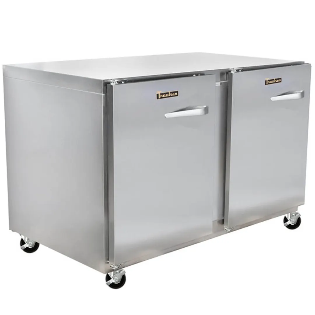 Traulsen UHT48-LL 48" 2-Door Undercounter Refrigerator, Stainless Steel, Front Breathing, 13.5 cu. ft.