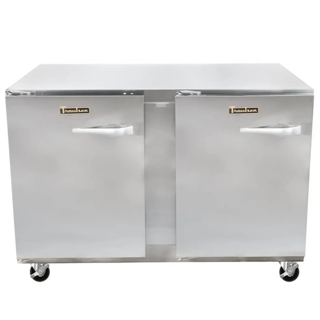 Traulsen UHT48-LL 48" 2-Door Undercounter Refrigerator, Stainless Steel, Front Breathing, 13.5 cu. ft.