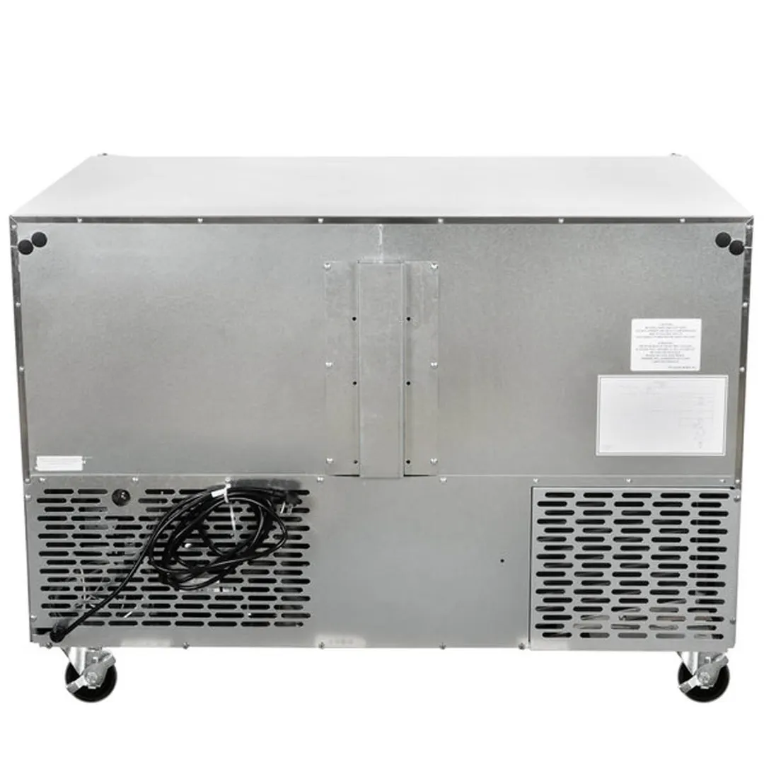 Traulsen UHT48-RR 48" 2-Door Undercounter Refrigerator, Stainless Steel, Front Breathing, 13.5 cu. ft.