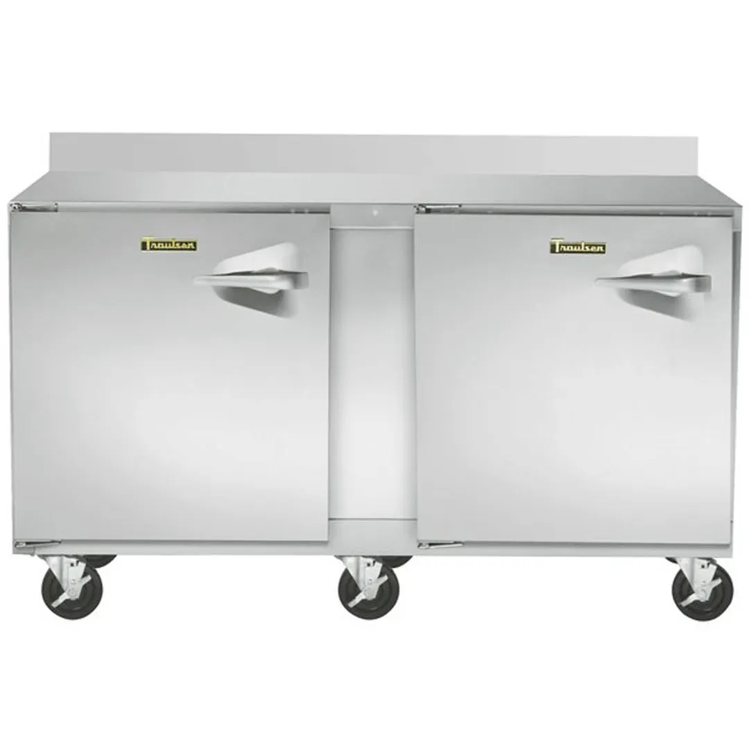 Traulsen UHT60-LL-SB 60" Undercounter Refrigerator, Stainless Steel, 16.7 cu. ft., Front Breathing