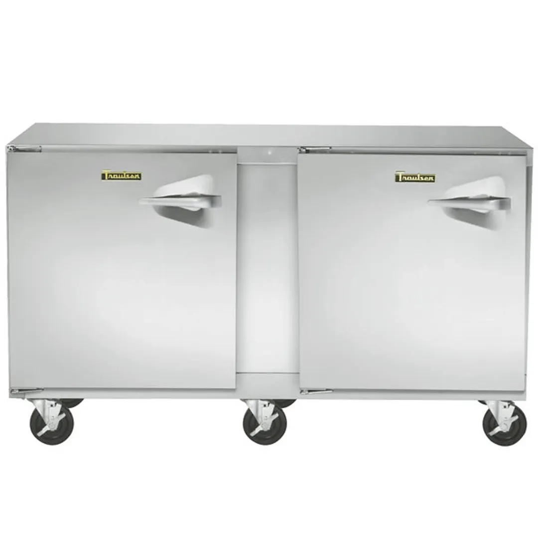 Traulsen UHT72-LL 72" 2-Door Undercounter Refrigerator, Stainless Steel, Front Breathing, 17.5 cu. ft.