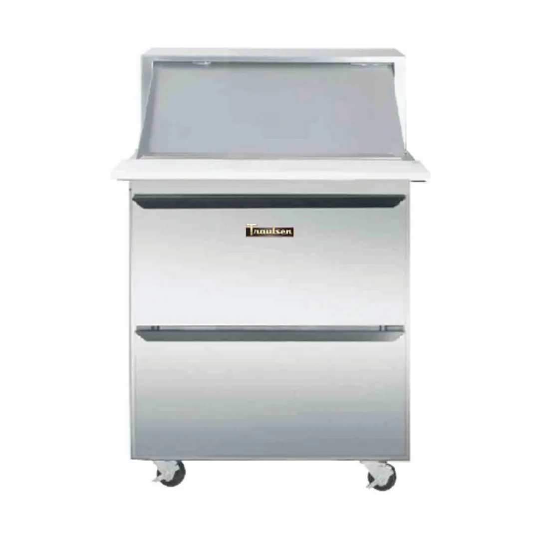 Traulsen UPT3212-D 32" 1-Section Sandwich and Salad Prep Table w/ 2 Drawers, 12 Pans