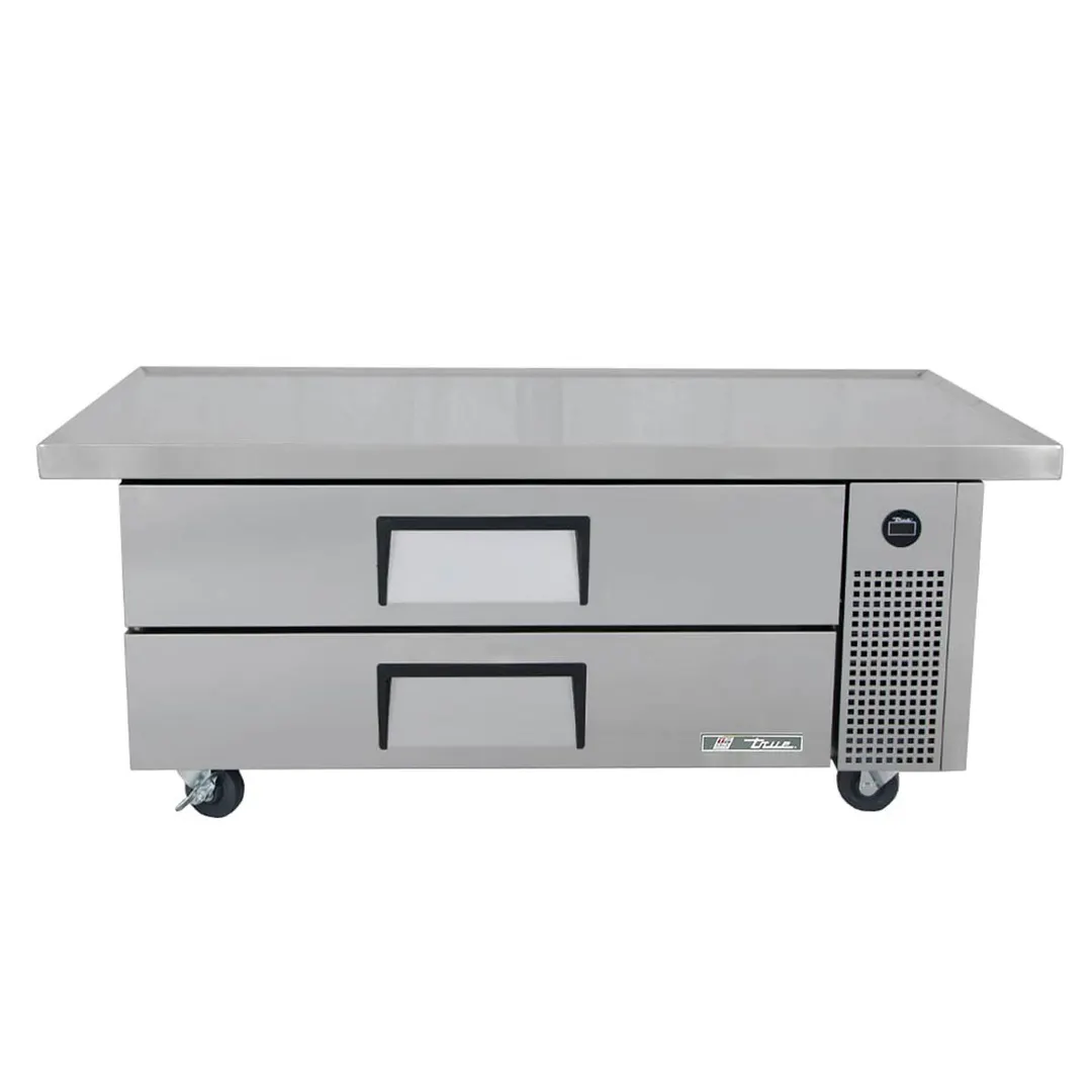 True TRCB-52-60-HC 60" 2 Drawers Refrigerated Chef Base, (6) 12" x 20" Pan Capacity