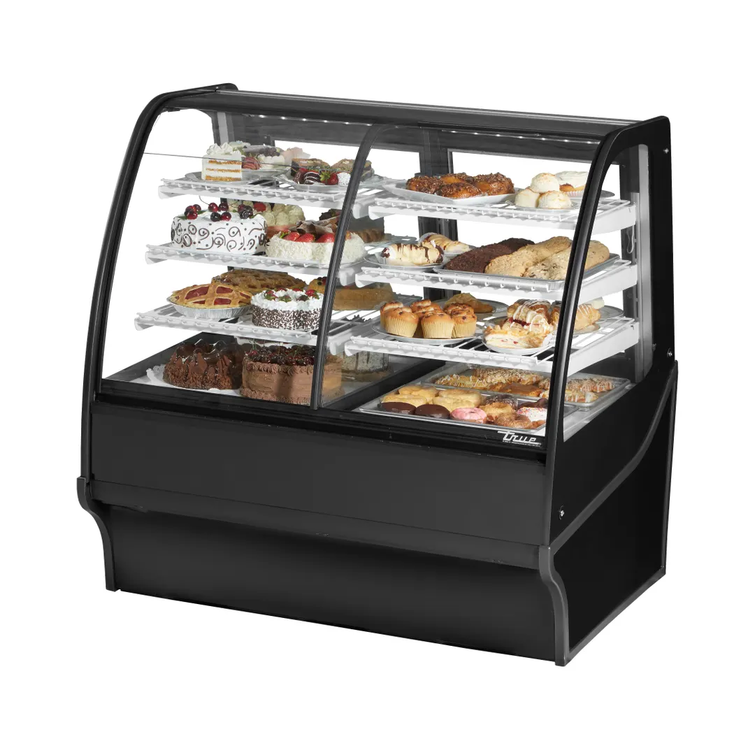 True TDM-DZ-48-GE/GE-S-S 48" Dry / Refrigerated Bakery Case, Stainless Steel