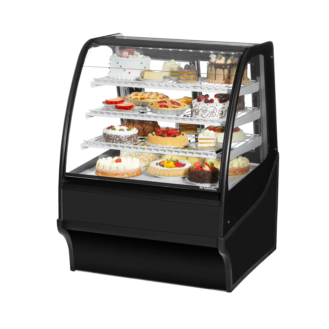 True TDM-R-36-GE/GE-S-S 36" Refrigerated Bakery Display Case, Stainless Steel