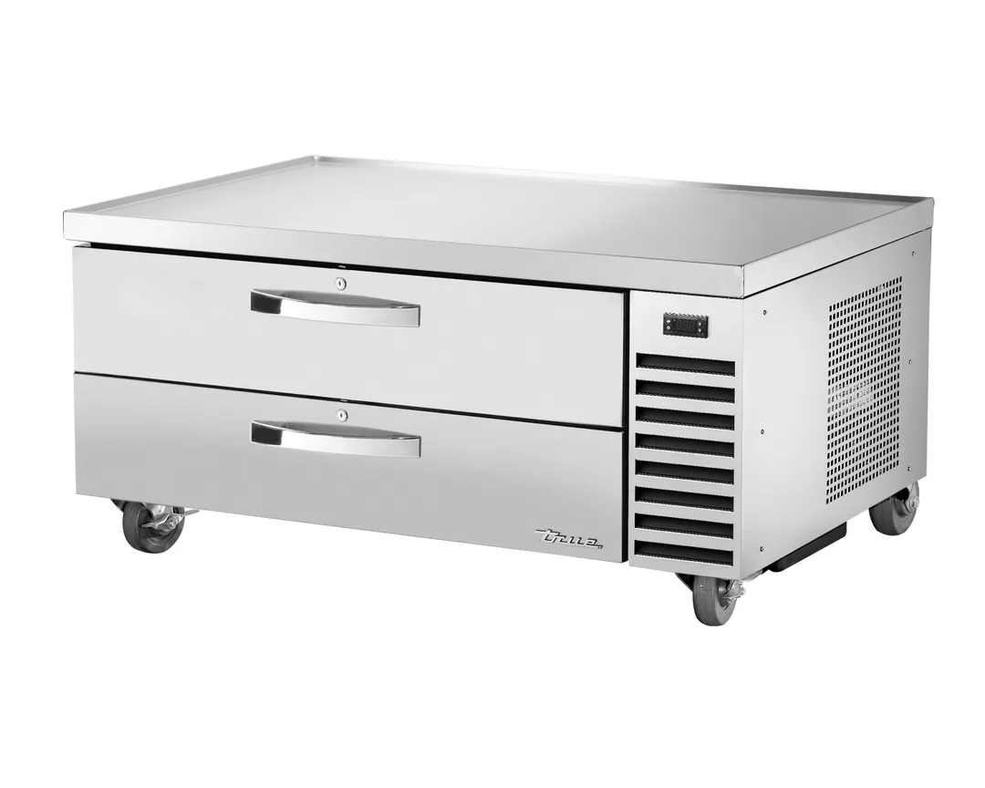 True TRCB-52-HC~SPEC3 52" 2 Drawers Refrigerated Chef Base,  (6) 12" x 20" Pan Capacity