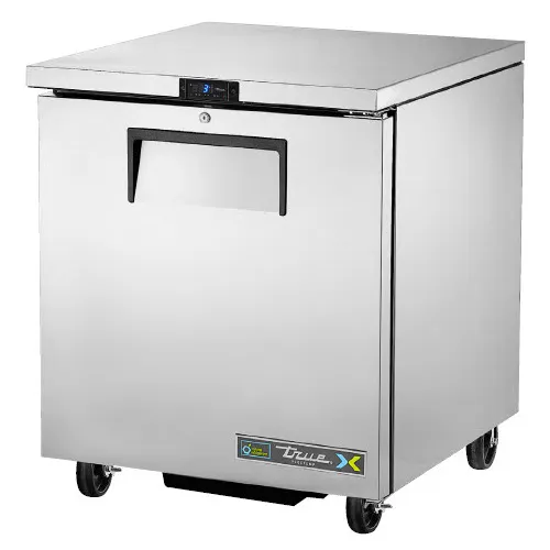 True TUC-27F-FLX-HC 27" 1- Undercounter Refrigerator/Freezer Convertible, 6.5 cu ft, Stainless Steel Exterior