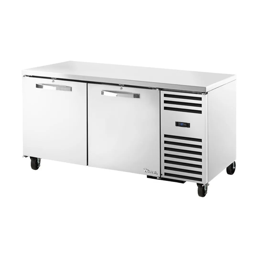 True TUC-67F-HC~SPEC3 67" 2-Door Undercounter Freezer, Stainless Steel, R290, 115V