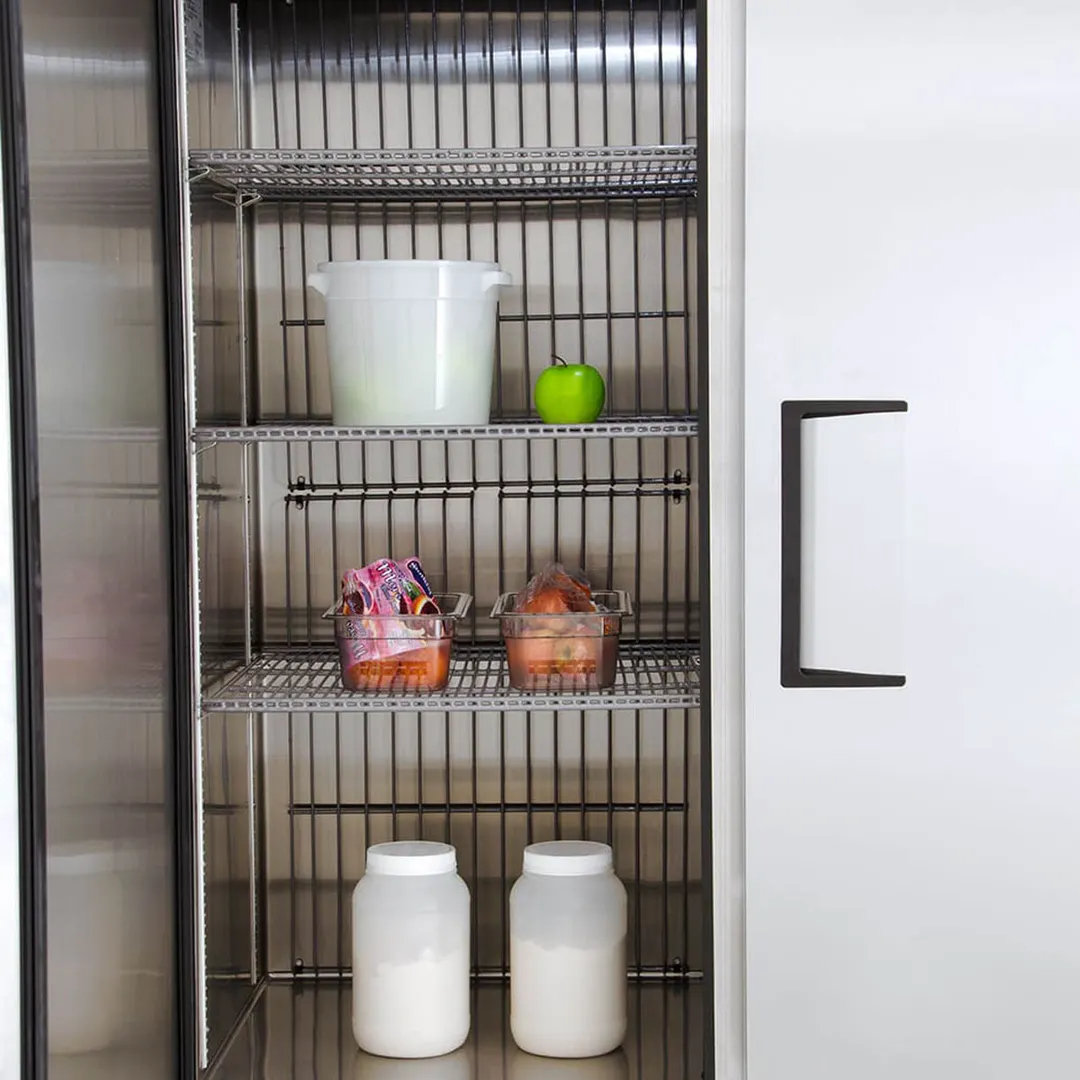 True TS-49F-HC 54" 2-Section Reach-In Freezer, 2 Solid Doors, Bottom Mount, 49 cu. ft., Stainless Steel