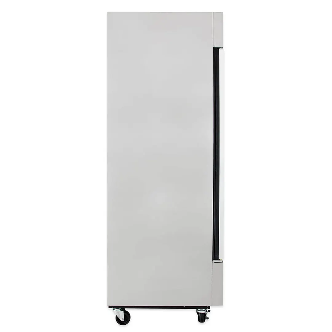 True TS-49G-HC~FGD01 54" 2-Section Reach-In Refrigerator w/ 2 Glass Doors, Bottom Mount, Stainless Steel