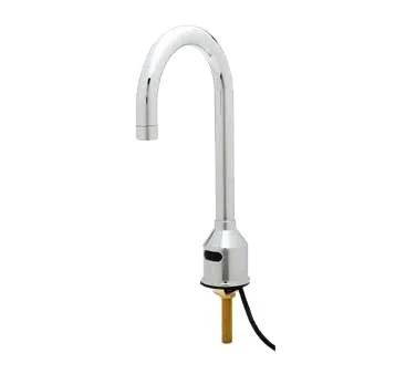 T&S Brass 5EF-1D-DG-VF05 Equip Electronic Faucet, Deck Mount, Rigid, 11-9/16" H