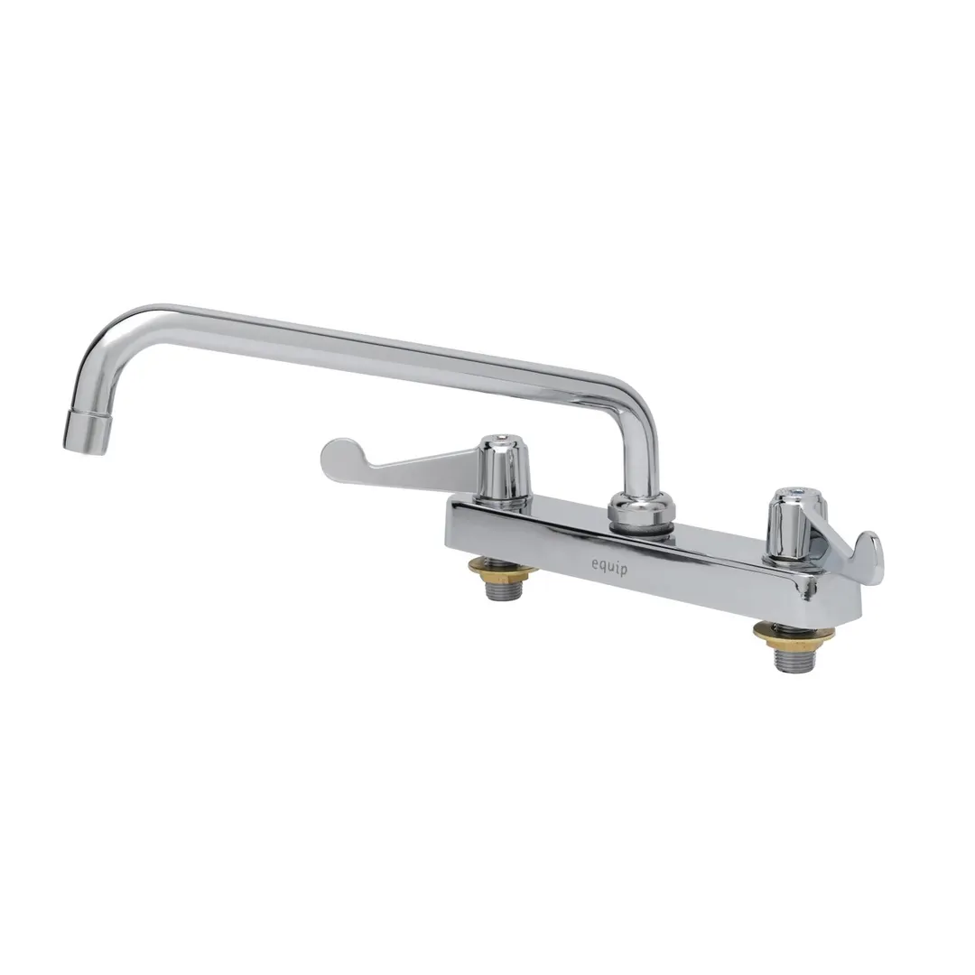 T&S Brass 5F-8CWX10 Equip Workboard Faucet, Swivel, 8", Deck Mount