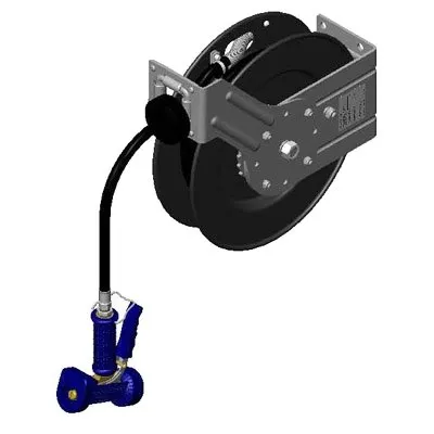 T&S Brass 5HR-232-12 Equip Hose Reel, Open, 3/8" X 35' Hose