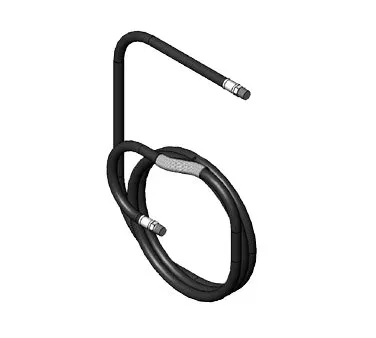T&S Brass 5HR-2HSE-35 Hose Assembly, 35 Ft., Medium Pressure (2250 P.S.I.)