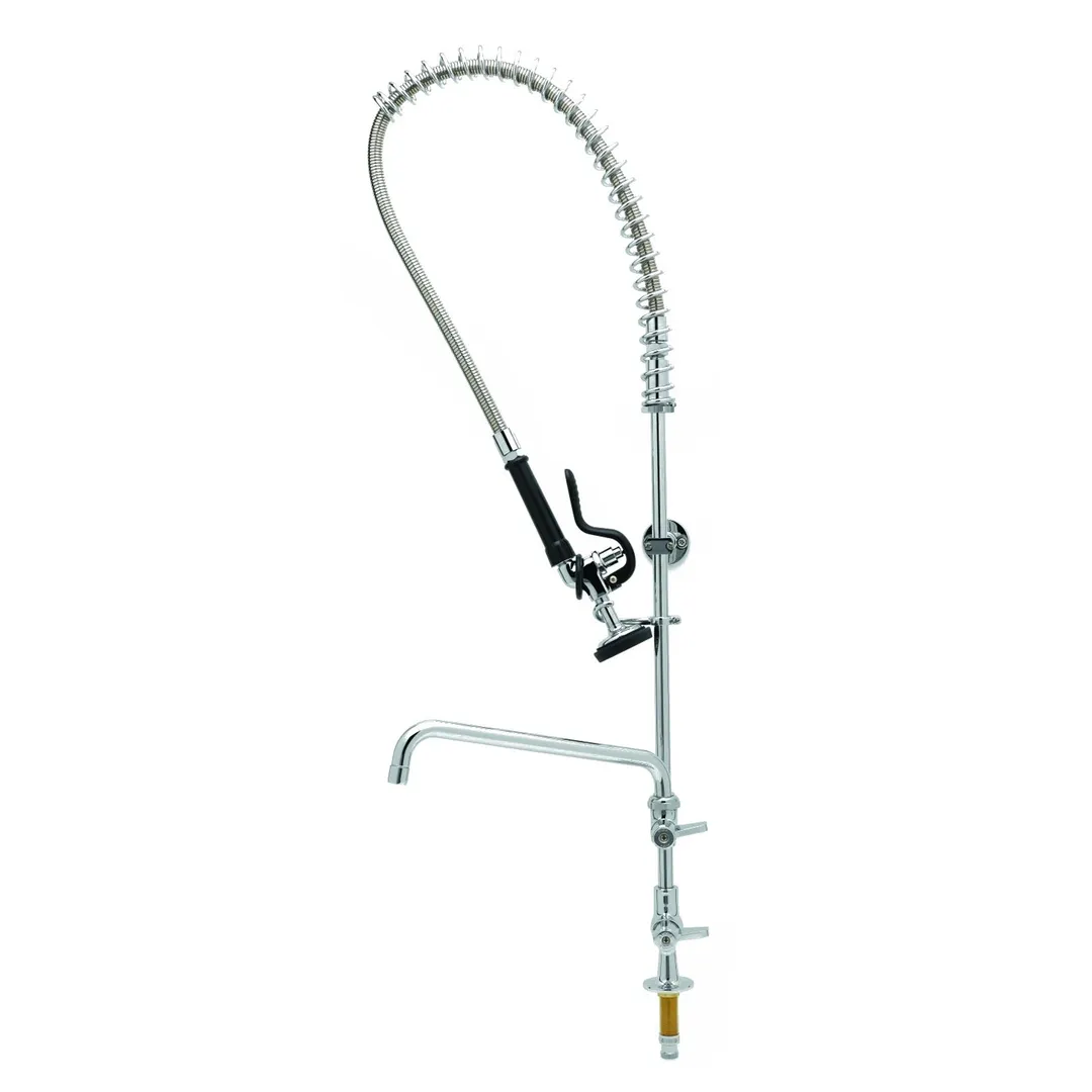 T&S Brass 5PR-1S14 Equip Pre-Rinse Unit, Single Hole, Deck Mount