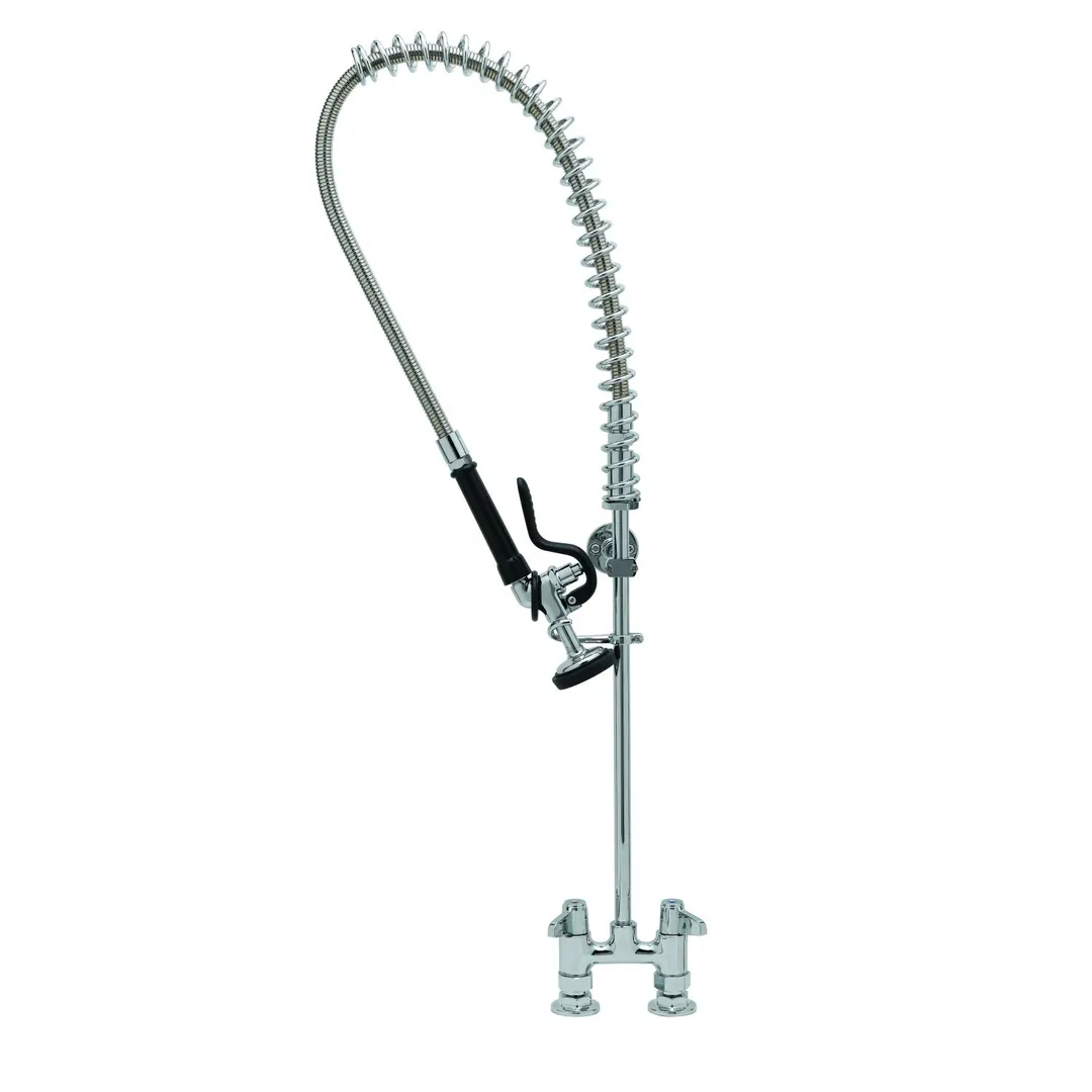 T&S Brass 5PR-4DLS00 Equip Pre-Rinse Unit, 4", Deck Mount Base