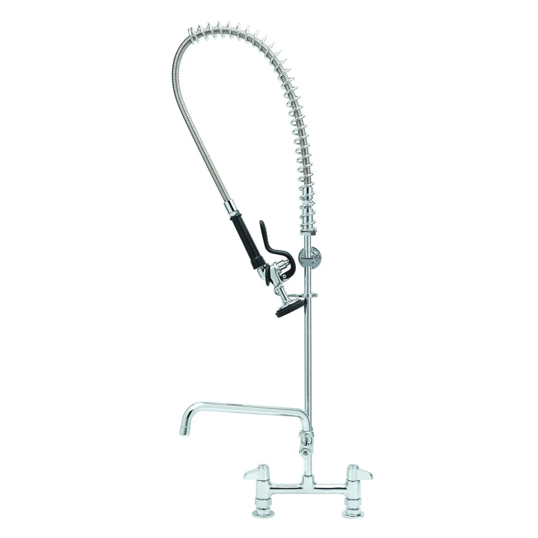 T&S Brass 5PR-8D10 Equip Pre-Rinse Unit, 8" Centers, Deck Mount