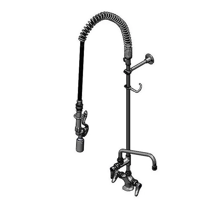 T&S Brass B-0113-10CRBJST Easyinstall Pre-Rinse Unit