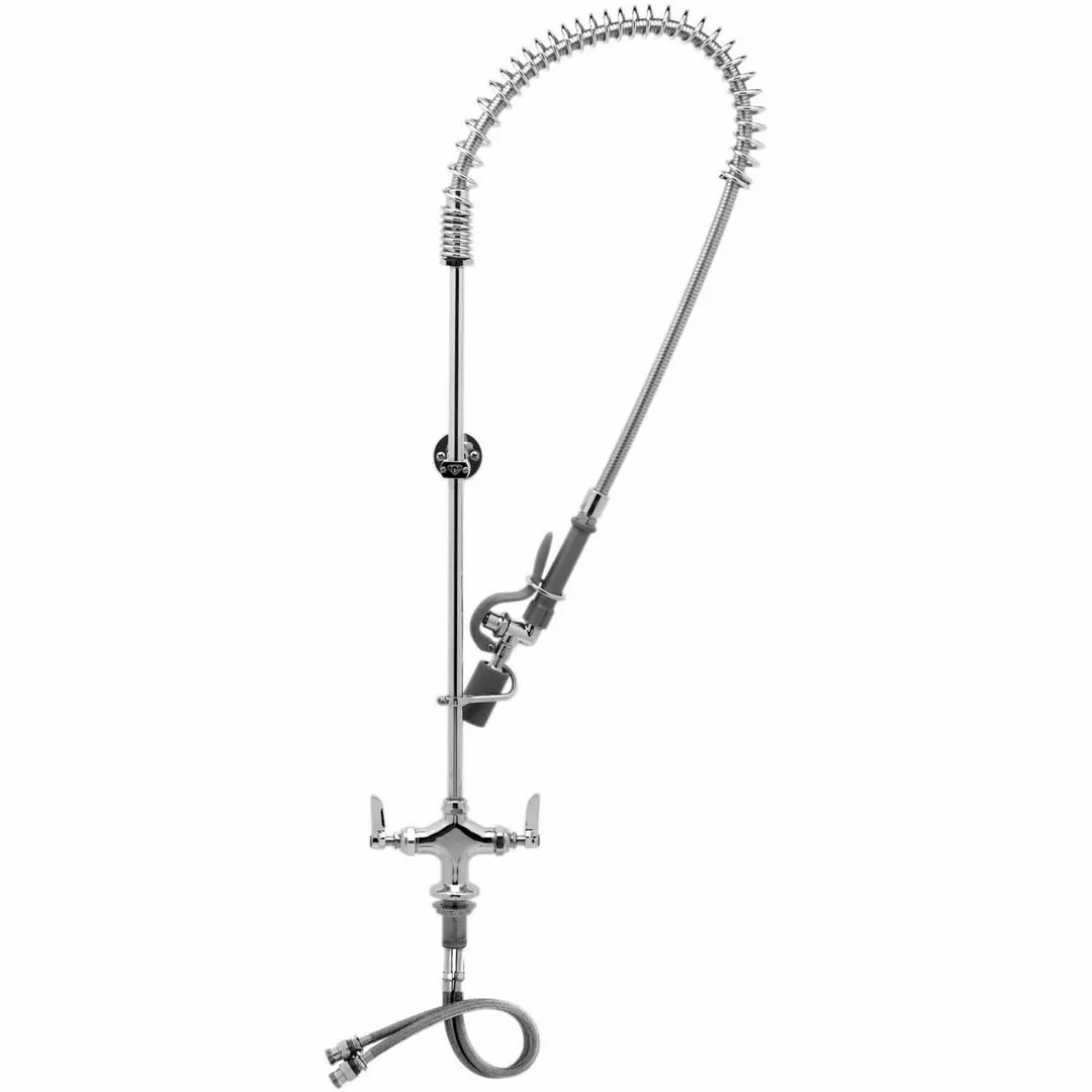 T&S Brass B-0113-BJ Easyinstall Pre-Rinse Unit, Spring Action Gooseneck