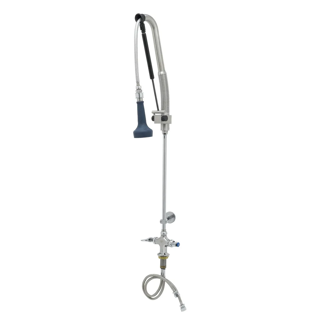 T&S Brass B-0113-CR-B8P Easyinstall Durapull Pre-Rinse Unit