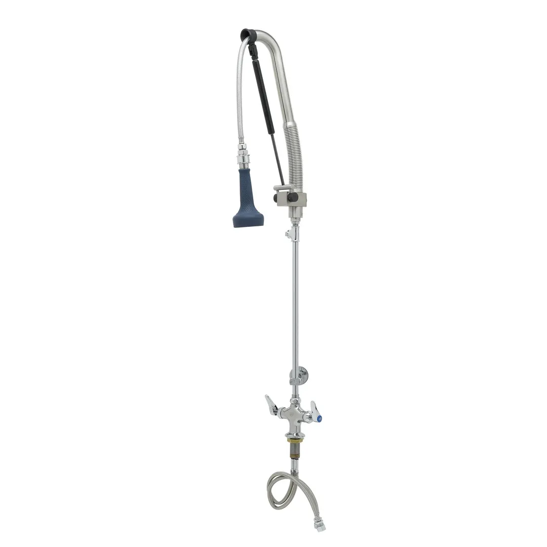 T&S Brass B-0113-CR-B8TP Easyinstall Durapull Pre-Rinse Unit