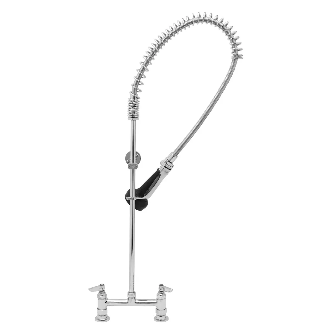 T&S Brass B-0123-B08 Easyinstall Pre-Rinse Unit, Deck Mount Base