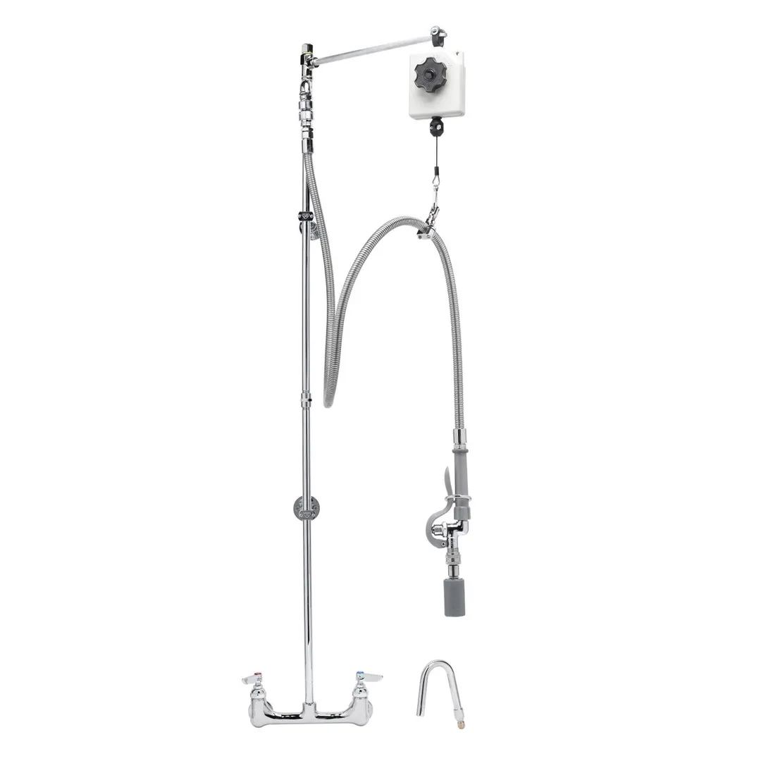 T&S Brass B-0130 Pre-Rinse Balancer, Wall Mount, 8" C/C