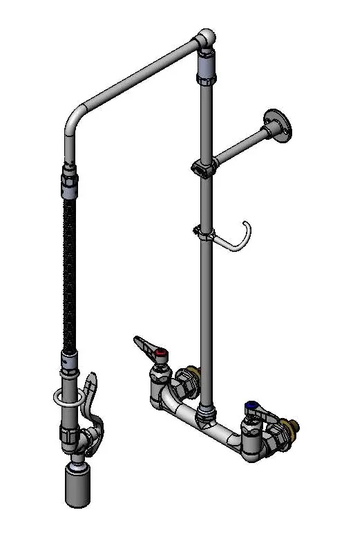 T&S Brass B-0131-BC-425 Easyinstall Pre-Rinse Unit