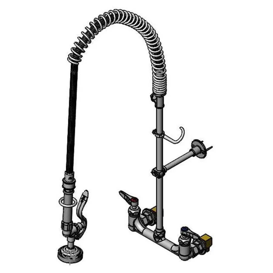 T&S Brass B-0133-CRBSTKIT Easyinstall Pre-Rinse Unit