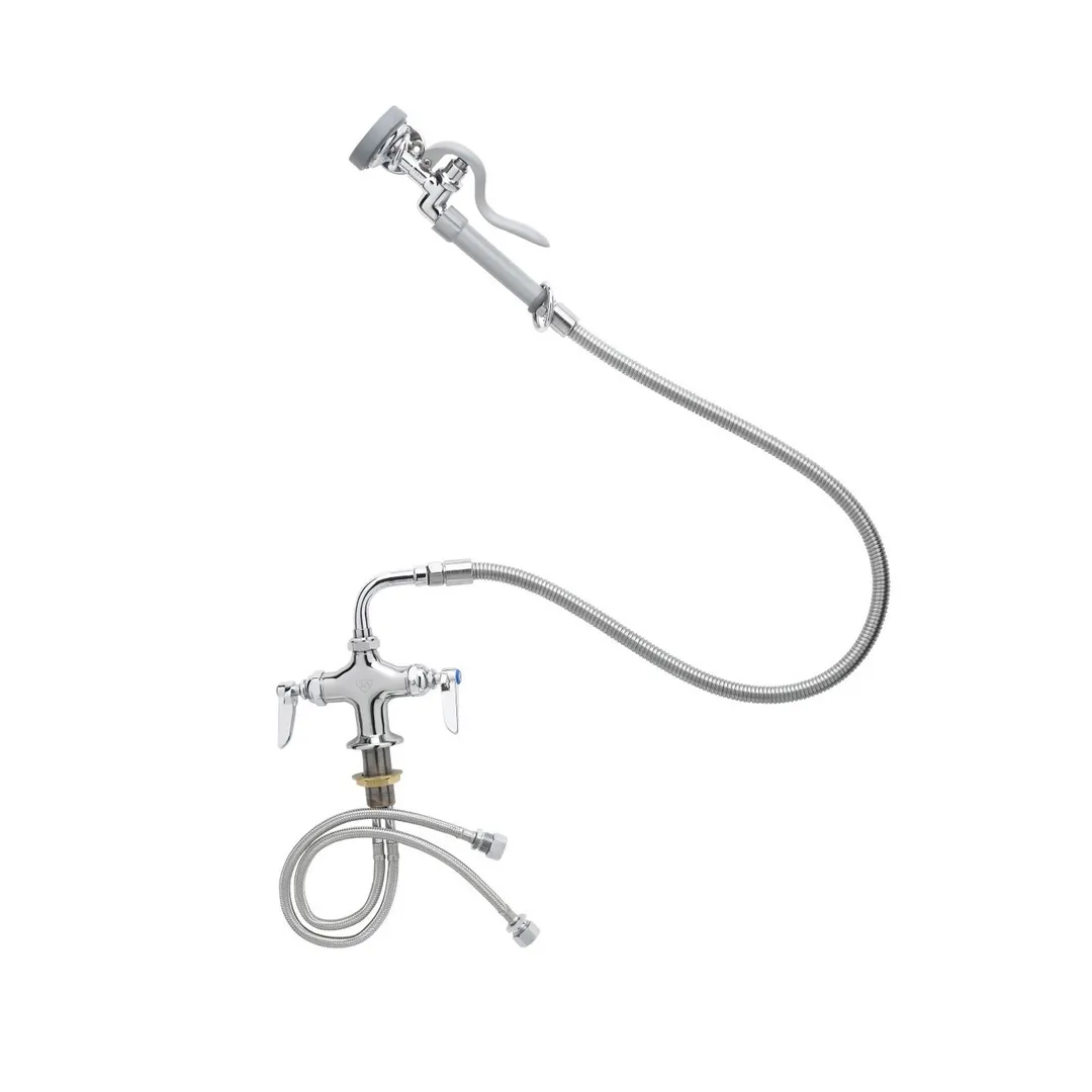 T&S Brass B-0160 Spray Assembly, Deck Mount, Single Hole Mixing Faucet