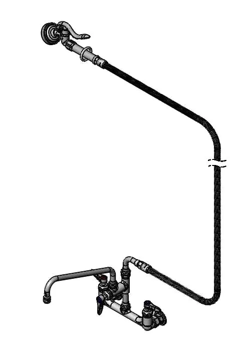 T&S Brass B-0175-CR Spray Assembly