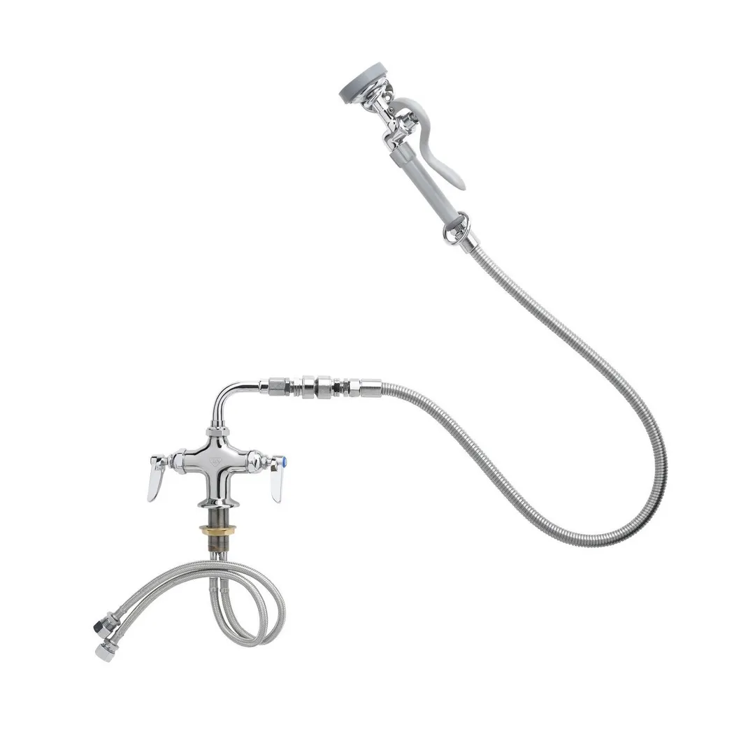 T&S Brass B-0200-60H-VB Mixing Faucet Kit, Single, Deck Mounted
