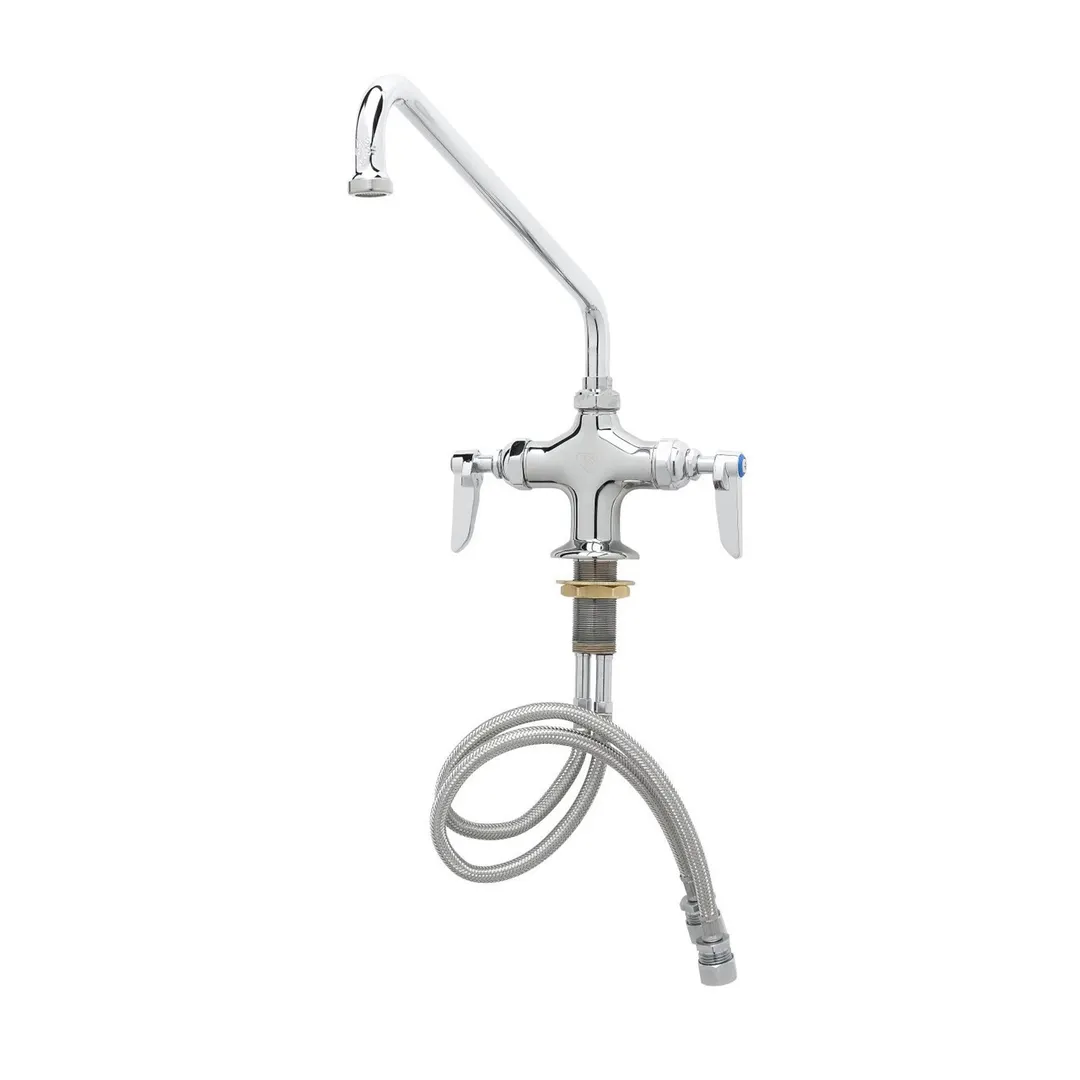 T&S Brass B-0201-M Mixing Faucet, Single Hole, Deck Mount