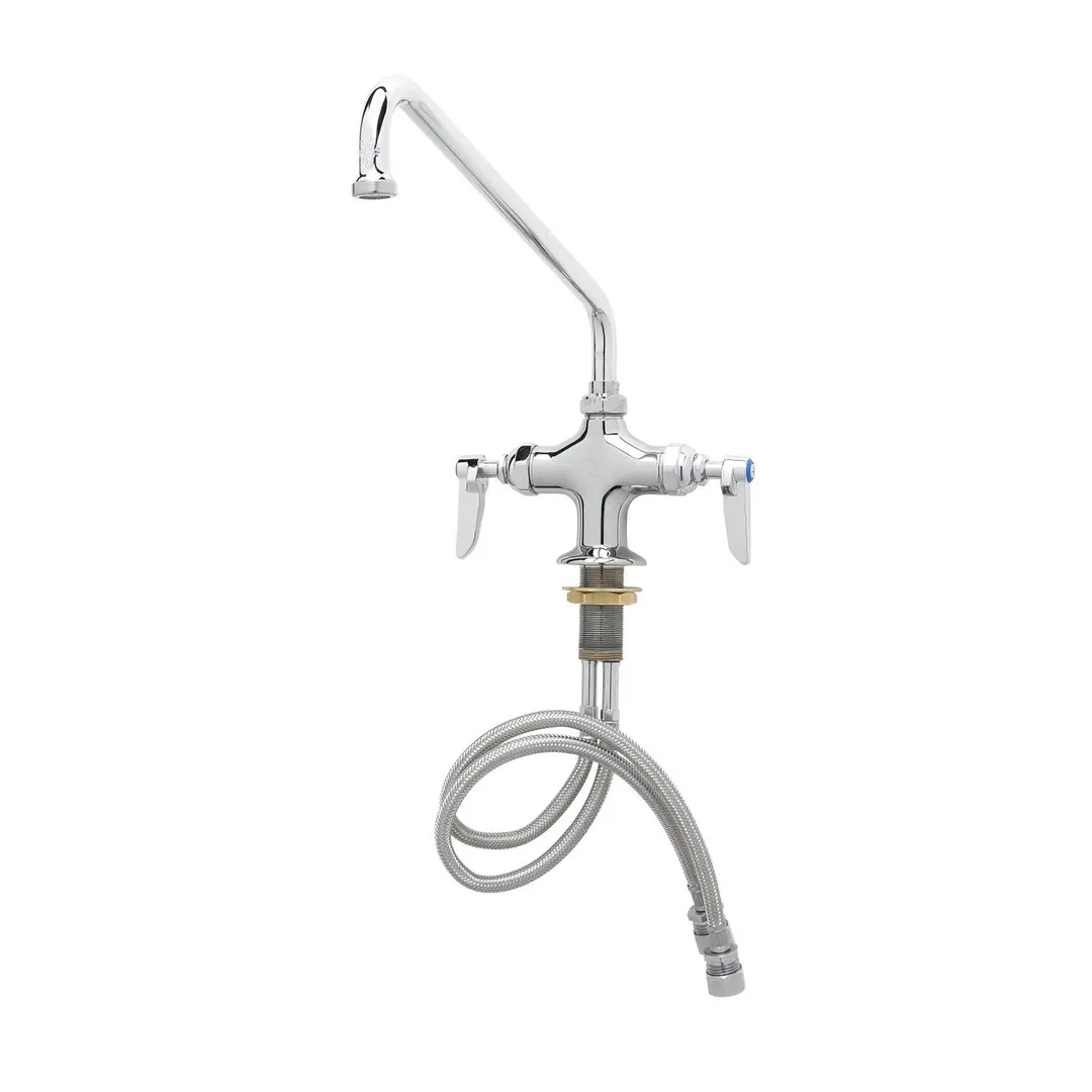 T&S Brass B-0201 Mixing Faucet, Single Hole, Deck Mount