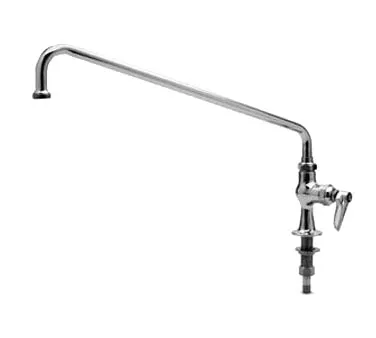 T&S Brass B-0205-M Pantry Faucet, Single, Deck Mounted, 18" Swing Nozzle