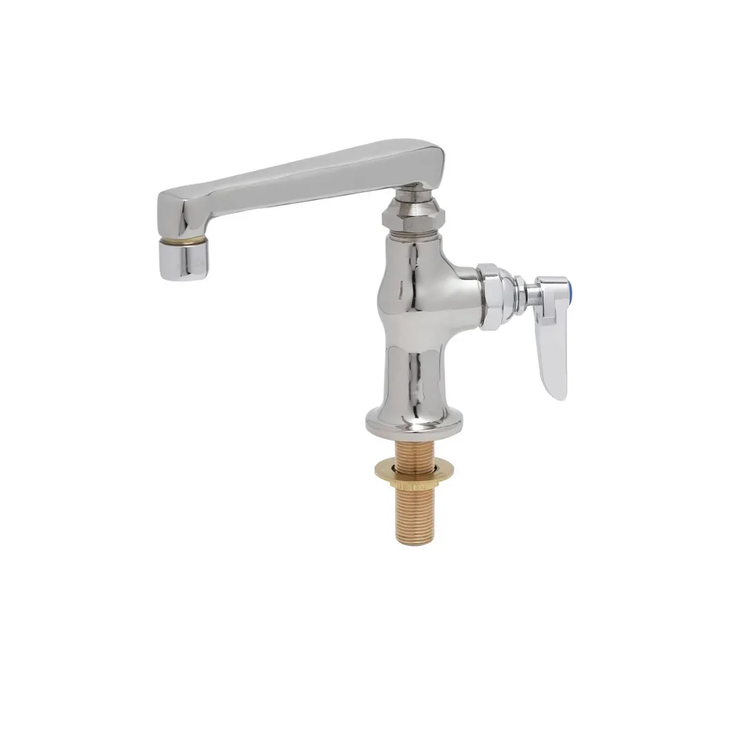 T&S Brass B-0208 Pantry Faucet, Single with 6" Cast Nozzle, Deck Mounted