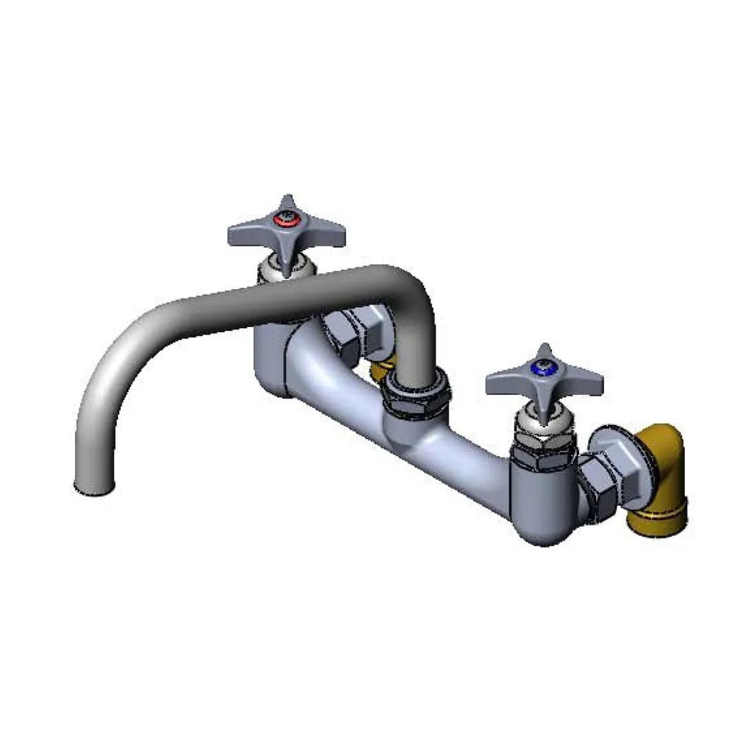 T&S Brass B-0290-112X Kettle & Pot Sink Mixing Faucet, Wall Mount