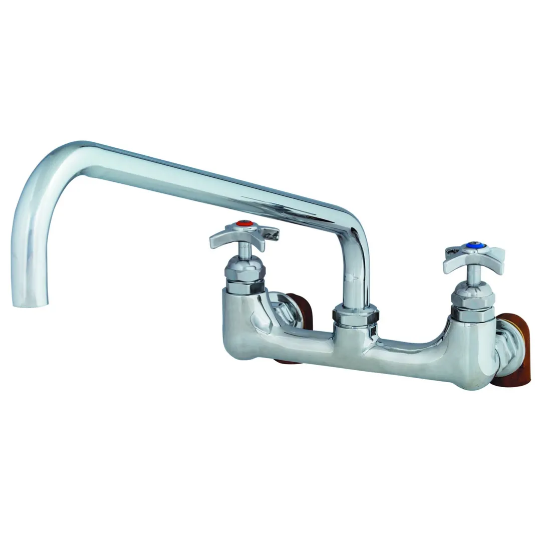 T&S Brass B-0291 Kettle & Pot Sink Faucet, Big-Flo, Wall Mounted 8" Centers
