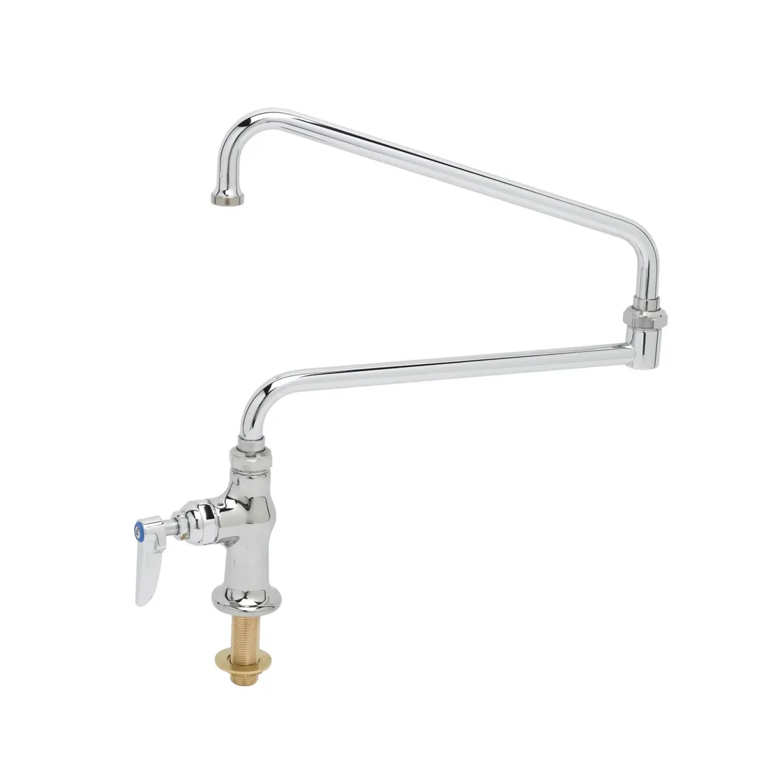 T&S Brass B-0319 Single Pantry Faucet, Deck Mount, 24" (062X)