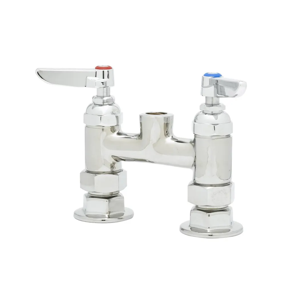 T&S Brass B-0326-LN Mixing Faucet, Deck with Rigid Base Only