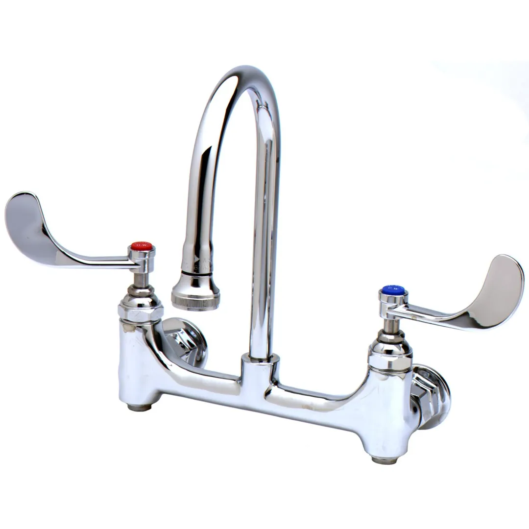 T&S Brass B-0352-04 Medical Faucet, Wall Mount, 8" Centers