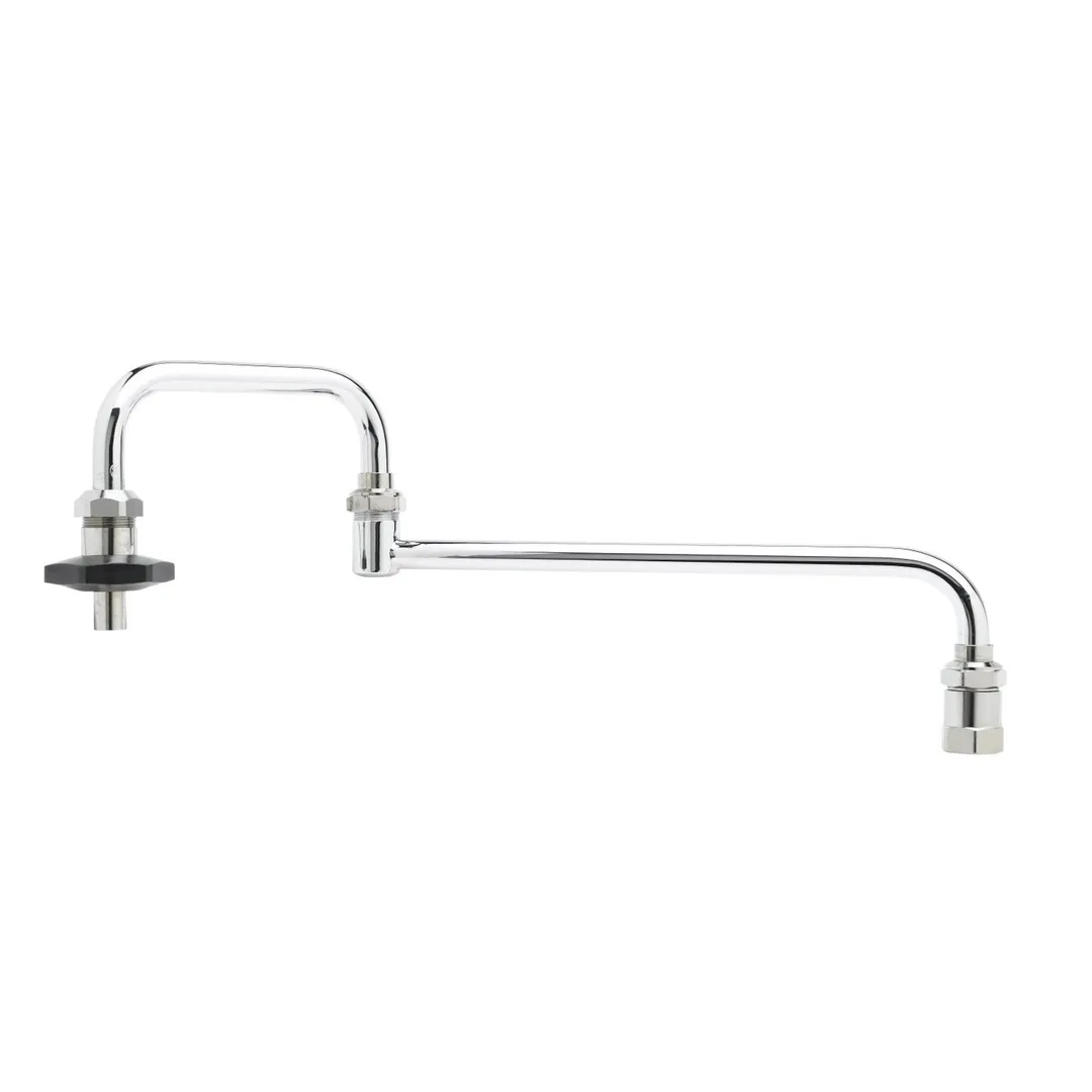 T&S Brass B-0585 Pot Filler Nozzle, 18" Double-Jointed, 1/2" Npt Inlet