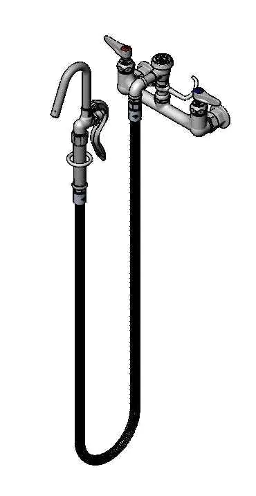 T&S Brass B-0612 Pot & Kettle Filler Faucet
