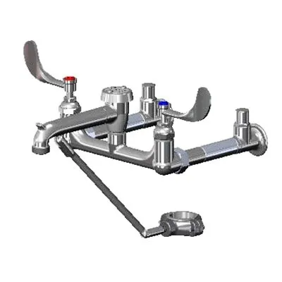 T&S Brass B-0664-03 Service Sink Faucet with Split-Ring Clamp For 1-1/2" Od Flush Tube